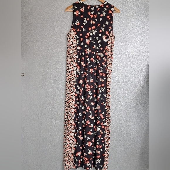 J. Jill Multi Patterned Sleeveless Floral Maxi Dress   Size S - Picture 6 of 6